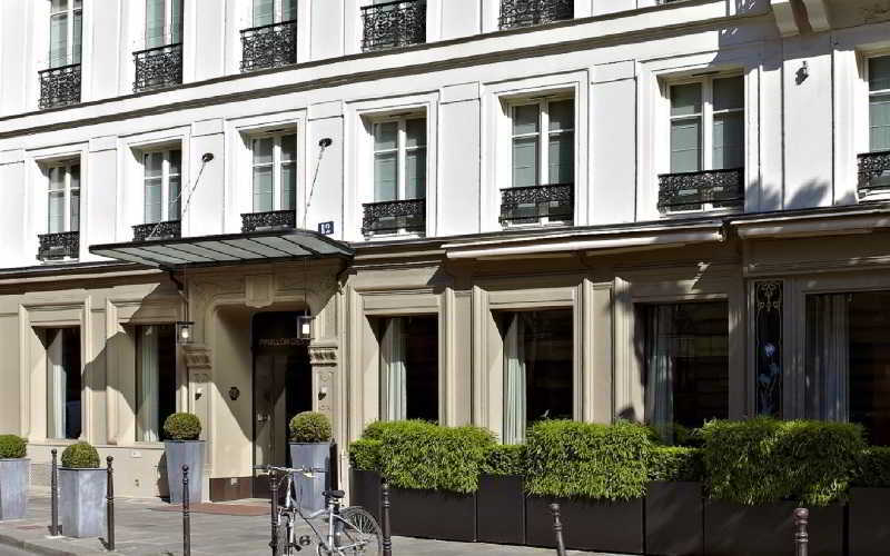 Hotel Le Pavillon Des Lettres Paris Exterior foto